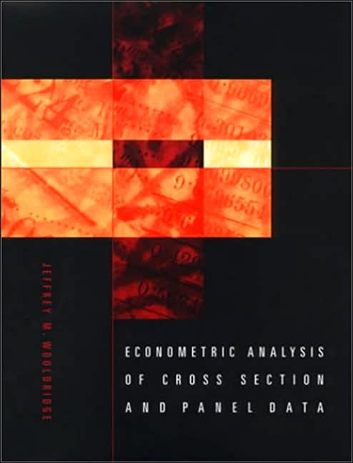 Econometric Analysis of Cross Section and Panel Data Wooldridge